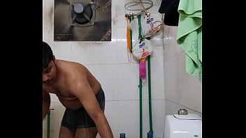 Bangladeshi Boy Masturbation In Bathroom And Show Her Big Dick And Pussy thumbnail