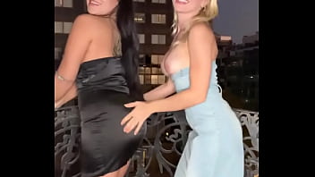 Rt and we send you our pussies in this balcony in dm