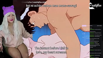 Neighbour's gigantic dick hentai reaction