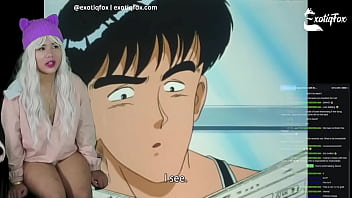 Neighbour's gigantic dick hentai reaction