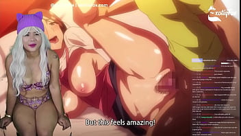 Neighbour's gigantic dick hentai reaction