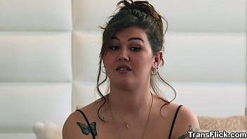 Daisy Taylor Crawls Under The Table To Deepthroat Jaydens Cock thumbnail
