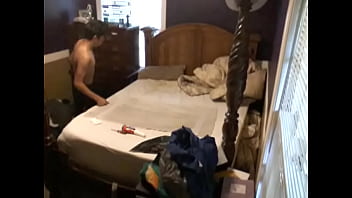 Teen caught playing with himself
