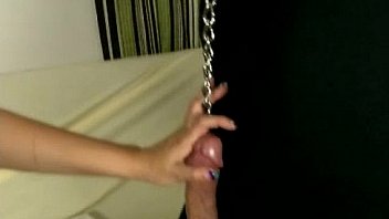 Dick dominated with the chain