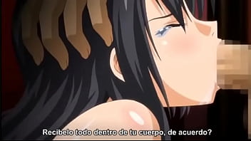 Placer en tacones anime orgia