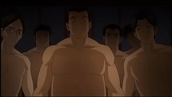 Placer en tacones anime orgia