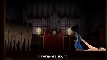 Placer en tacones anime orgia