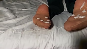 Marvelous feet in tights in action check good feet on youtube #phmcams