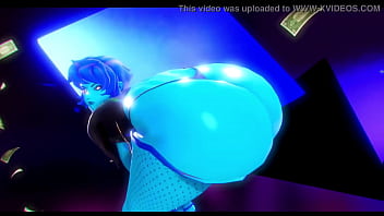 Twerking 3d bouncy pmv