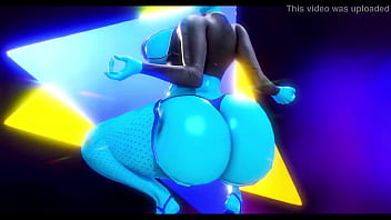 Twerking 3d bouncy pmv