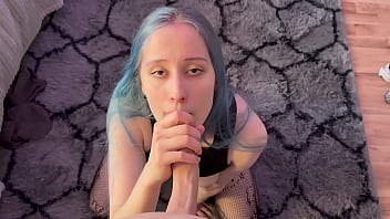 My stepbrother fucked my round ass rough and covered my face with cum because i'm a good slut