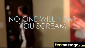 Sexy teen babe sucks and fucks at the massage table 7