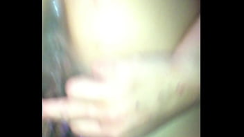 Ex gf cum whore playing with freshly filled cunt