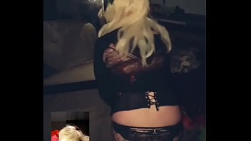 Sissy Shows Off To Friend thumbnail