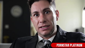 Horny cougar claudia valentine rides brad knight’s big dick