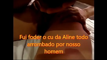 Ricmenage arrombando o cu da minha esposa aline adoro