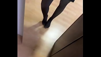 Good morning what do you think of my outfit •if you want to see more go to of #leatherskirt #leatherboots #