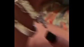 My mistress playing with her pussy