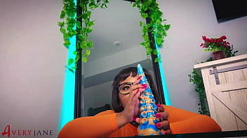 Velma takes monster cock up her tight ass