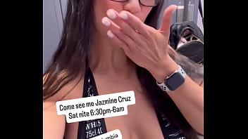 Hey y’all come see me jazmine cruz sat nite 6 30pm 6amplatinum west south carolina