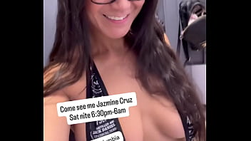 Hey y’all come see me jazmine cruz sat nite 6 30pm 6amplatinum west south carolina