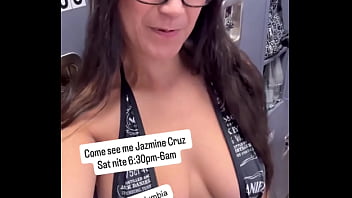 Hey y’all come see me jazmine cruz sat nite 6 30pm 6amplatinum west south carolina