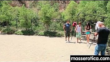 Young innocent lesbian has her tight little flower penetrated 9