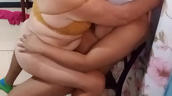 How nice it is that the 70 year old mature milf rides my cock