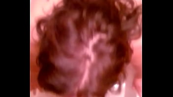 Hot bathtub blowjob and cum on boobs in bathroom