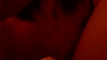 Bouncing on his hard cock