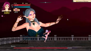Big Woman Kisses Pink Haired Lady In Lesbian Scene Of Guilty Hell Erotic Hentai Ryona Gameplay thumbnail