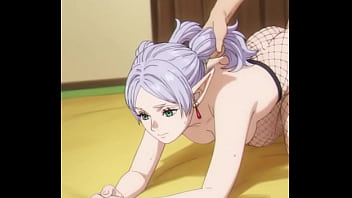 Frieren aburrida con su novio hentai