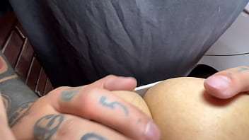 The mechanic fucks jennie in the garage while her husband is home