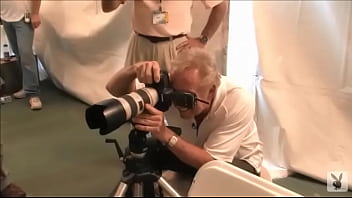 Hot girl casey laren poses for at the los angeles playboy castings