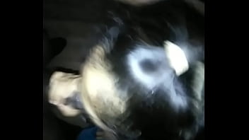 Lantina bitch eat dick