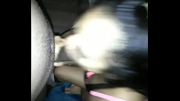 Lantina bitch eat dick