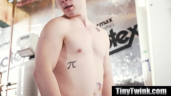 The Big Man Leaned In And Gave Danny A Kiss Arching His Wide Back To Meet The Little Guy Tinytwink thumbnail