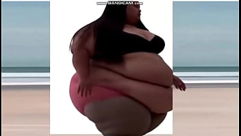 Very Fat Big Titted Black Woman Exercises On Beach Solo Ai Generated Vb12a thumbnail