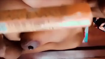 Masturbating with my perfume container as i really need a man now