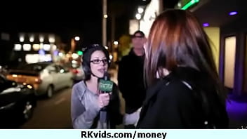 Desperate teen naked in public and fucks to pay rent 25