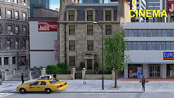 A shy girl wanted a rough bukkake and invited 5 people to this event hentai game kink maker