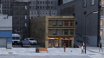 A shy girl wanted a rough bukkake and invited 5 people to this event hentai game kink maker