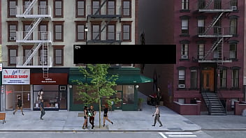 A shy girl wanted a rough bukkake and invited 5 people to this event hentai game kink maker