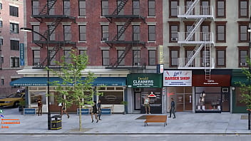 A shy girl wanted a rough bukkake and invited 5 people to this event hentai game kink maker