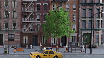 A shy girl wanted a rough bukkake and invited 5 people to this event hentai game kink maker