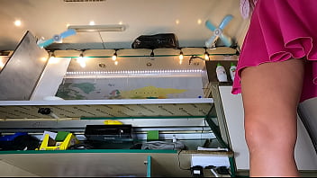 I love to work with this sexy girl on a hot summer day