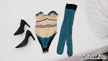 Mia brown bbc casting interview and clothes changing strip