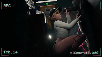 Security guard fucked by big black cock general butch