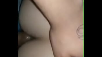 Latina taking first fat dick in her ass