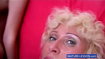 Small tit teen gets fuck lesson